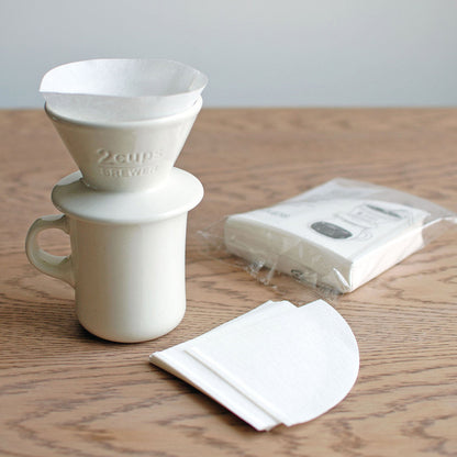 Coffee brewer and filter paper