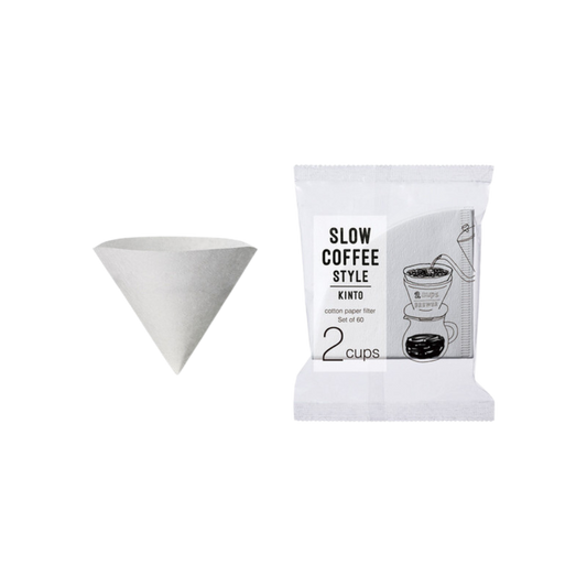 Kinto - Cotton Paper Filter for 2 Cups, 60pkt