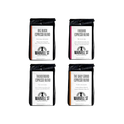 Marvell St Coffee Roasters Espresso Tasting Pack (1kg)