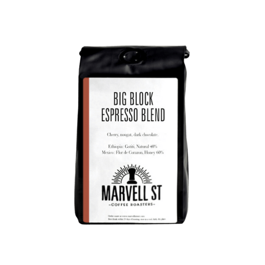 Marvell St Coffee Roasters Big Block Espresso Blend