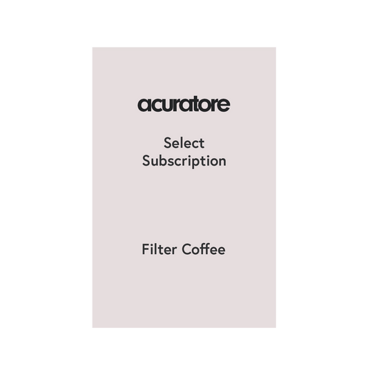 Acuratore Select Subscription for Filter style coffee